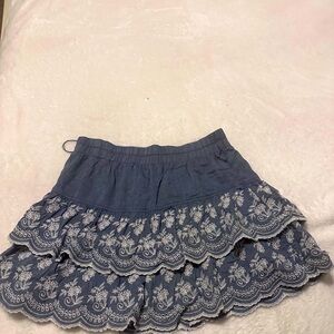 Rue21 chambray mini skirt